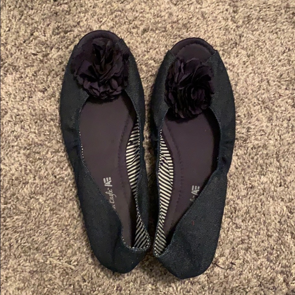 Denim American Eagle Flats